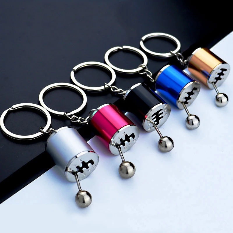 Móc Khóa Xe Hơi/ Hộp Số Xe Hơi Sành Điệu Bằng Kim Loại Với Mặt Dây Truyền Số Thủ Công Tùy Chỉnh Thông Dụng Cho Xe Hơi/ Xe Tải
