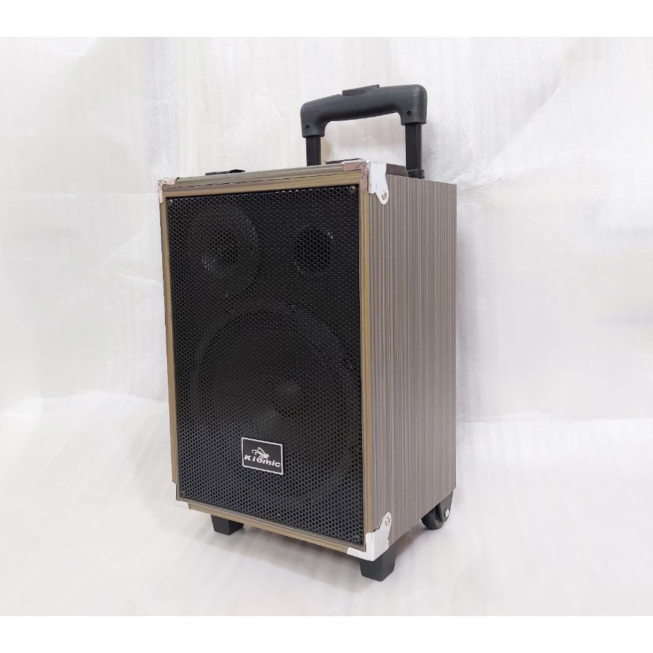 Loa Kéo Karaoke Bluetooth Kiomic Q8 Pro  Hát Siêu Hay Mẫu Mới 2020