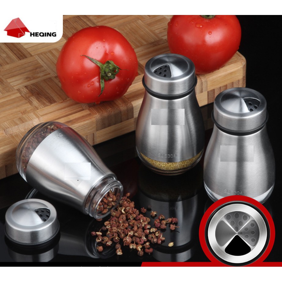 Hủ đựng tiêu inox nhiều ngăn