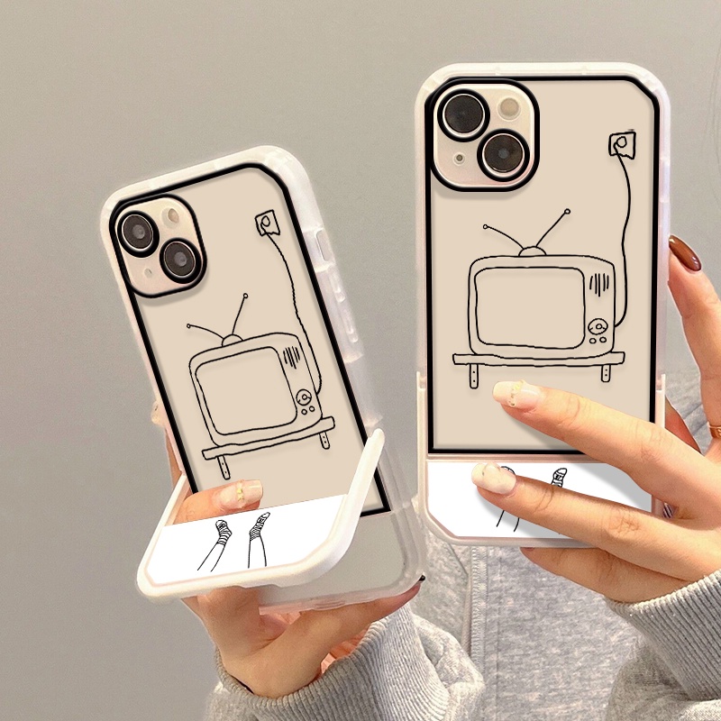 Ốp Điện Thoại Silicon Mềm Trong Suốt Chống Sốc In Hình Hoạt Hình Cho Iphone 13 11 12 Pro MAX X XR XS MAX 12 Pro 6 6S 7 8 Plus