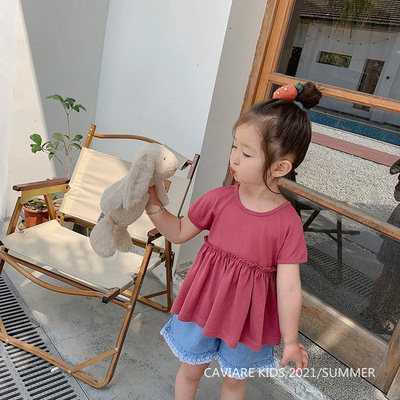 Áo Thun Ngắn Tay Hở Lưng Phong Cách Hàn Quốc Cho Nữ