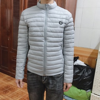 Áo phao lông vũ nam siêu nhẹ