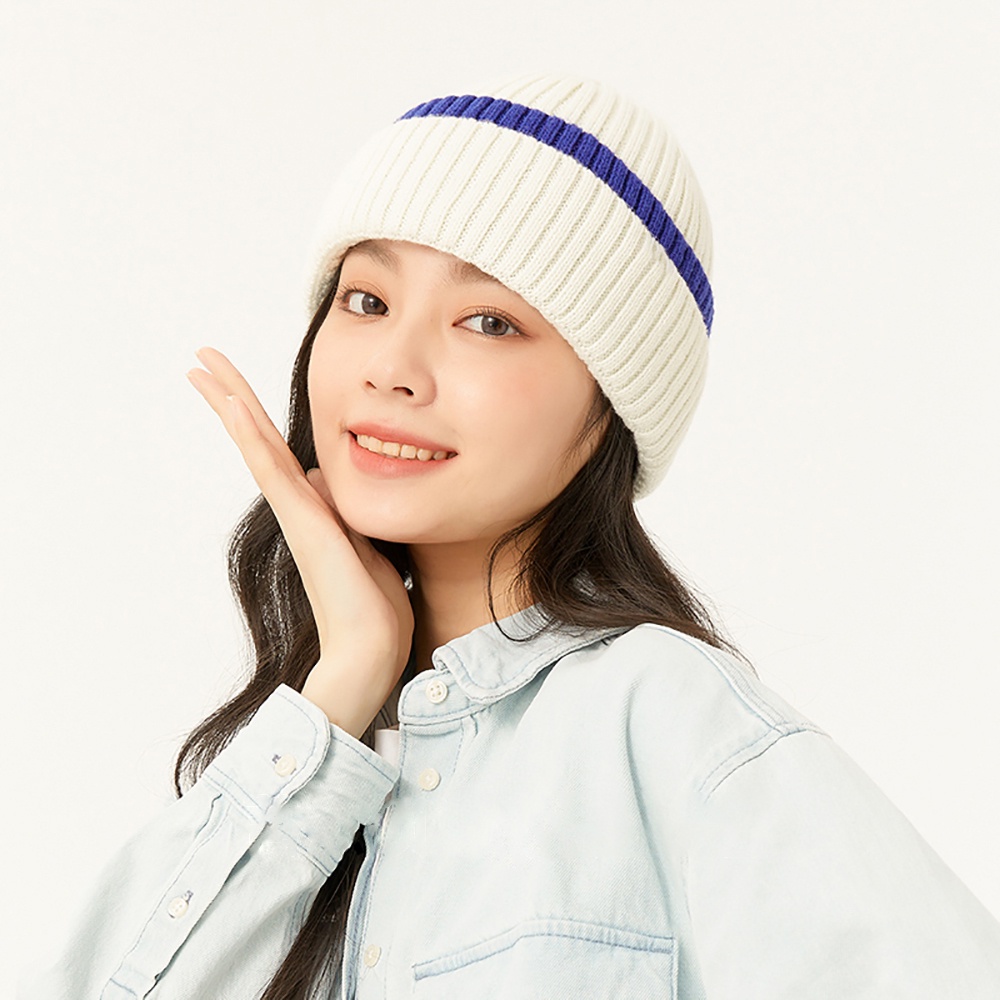 OhSunny Mũ dệt kim thiết kế mới thời trang mùa xuân thu cho cặp đôi