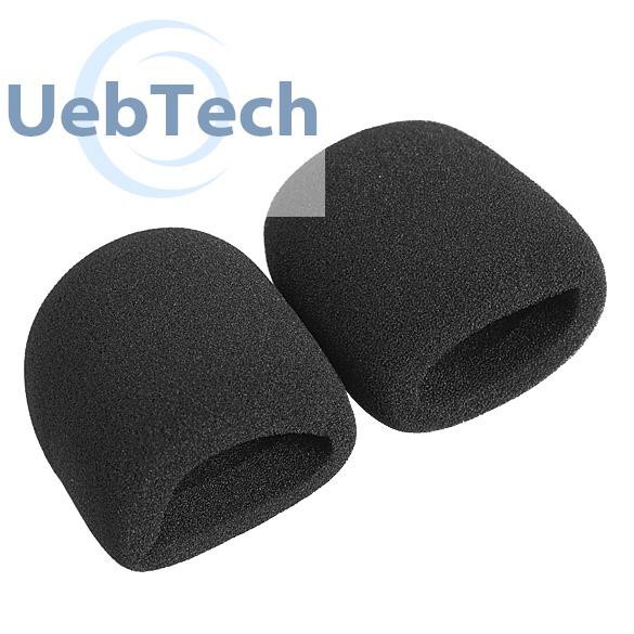10 Mút Bọc Đầu Micro Màu Đen