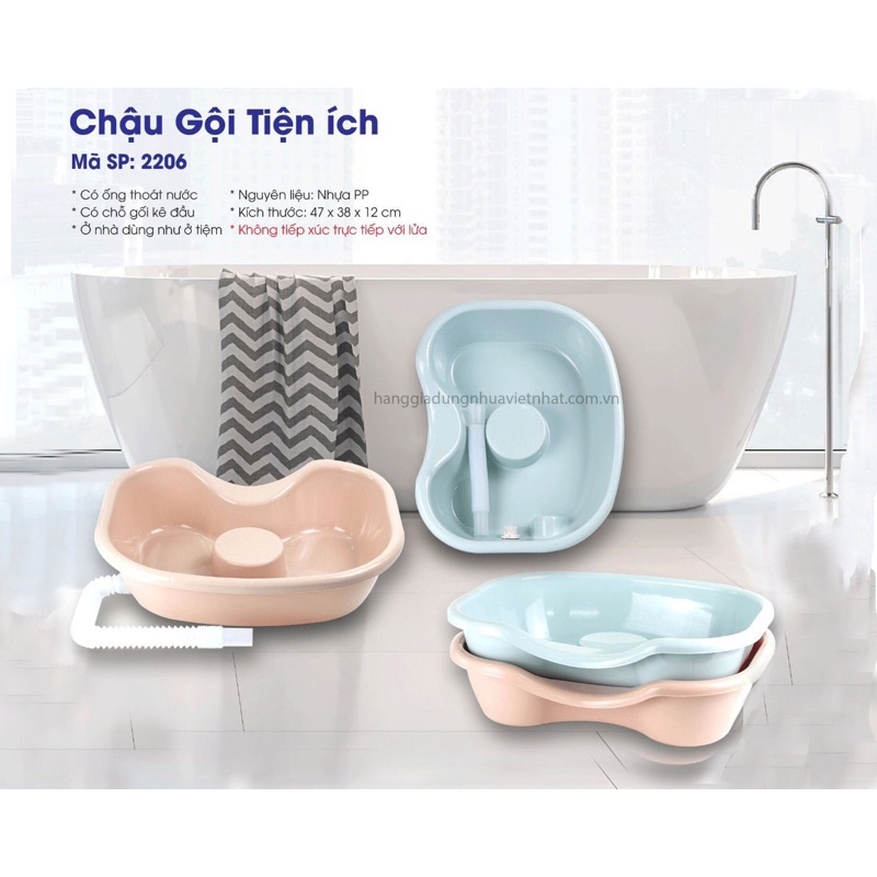 CHẬU GỘI ĐẦU THƯ GIÃN TẠI NHÀ