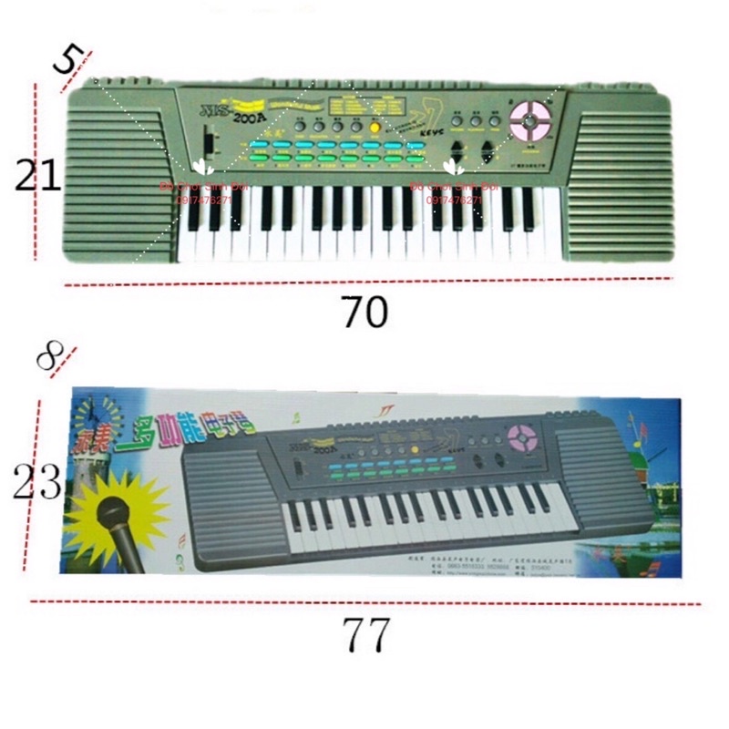 đàn piano 200A - lớn