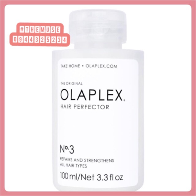 OLAPLEX- DẦU HẤP Ủ TÓC PHỤC HỒI TĂNG CƯỜNG LIÊN KẾT TÓC OLAPLEX NO3 - HAIR PERFECTOR