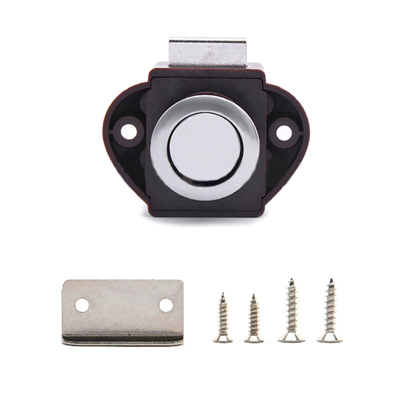 Nút Nhấn Bằng Kim Loại Thay Thế Chuyên Dụng Cho Khóa Cửa Tủ / Ngăn Kéo