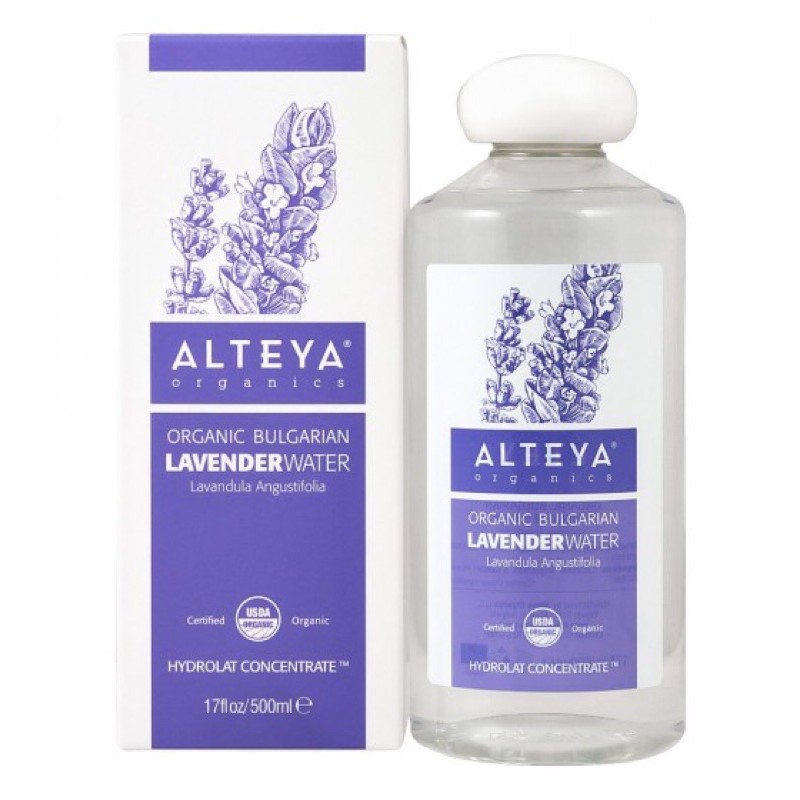 [Mã FMCG8 giảm 8% đơn 250K] Nước Hoa Oải Hương Bulgaria Hữu Cơ Alteya Organic Bulgarian Lavender Water, 500ml