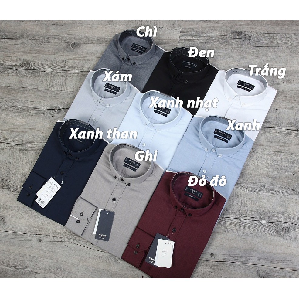 XẢ LỖ - Áo sơ mi nam xuất khẩu Slim Fit VNXK - Size S (55-60kg)