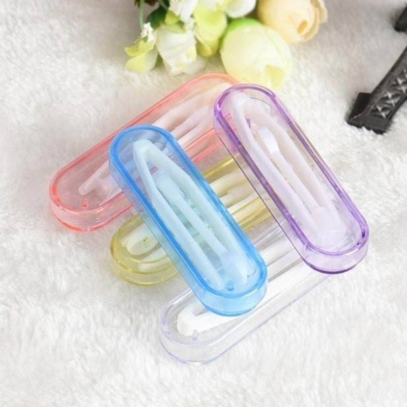 Dụng Cụ Tháo Kính Áp Tròng + Nhíp Đầu Mềm + Hộp Vệ Sinh