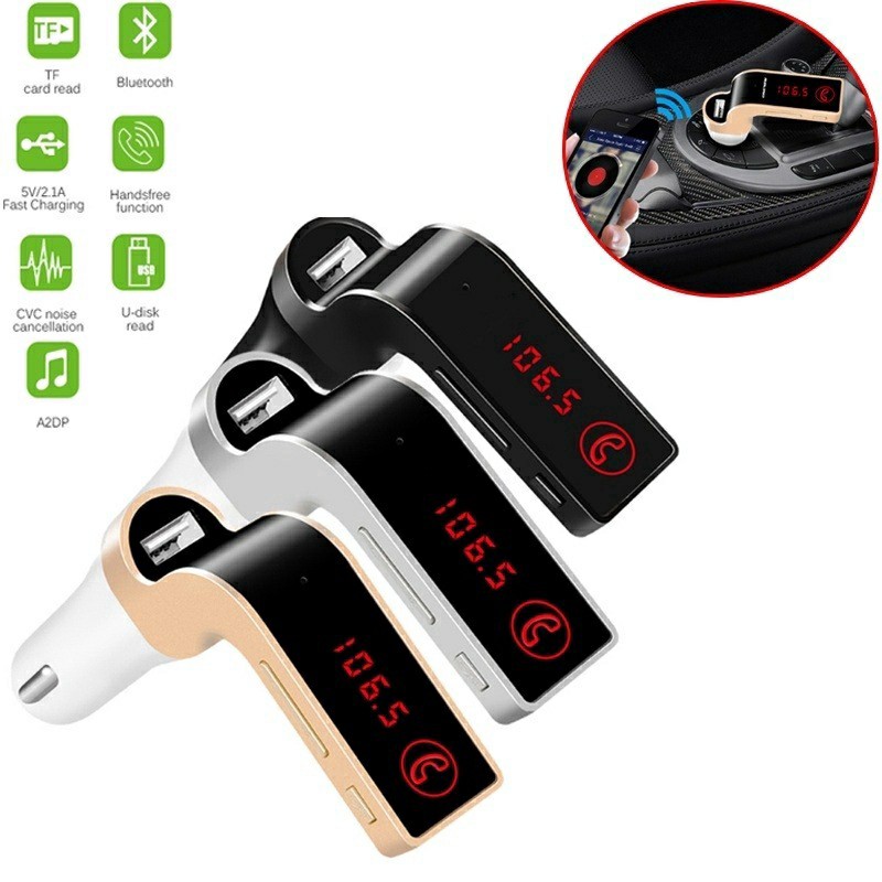 Tẩu Car G7 Sạc, nghe nhạc Bluetooth trên ô tô