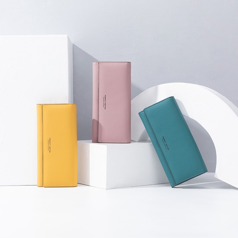 Ví Bóp Nữ Dài Cầm Tay PERFECT FOR YOU Chất Da Cao Cấp Cực Đẹp Nhiều Ngăn Tiện Dụng PFY02 - Micocah Mall | BigBuy360 - bigbuy360.vn