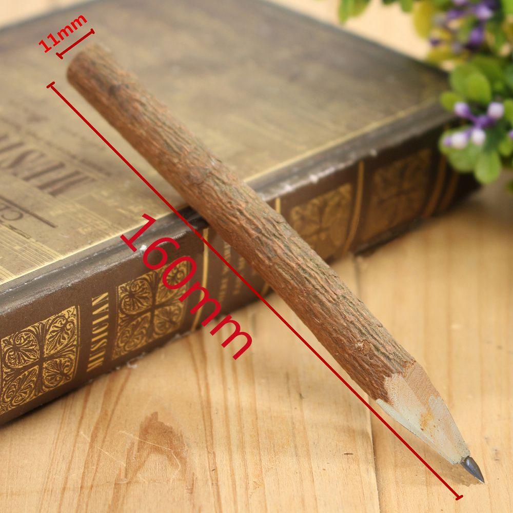 Set 10 Bút Chì Gỗ Gắn Cành Cây Nghệ Thuật