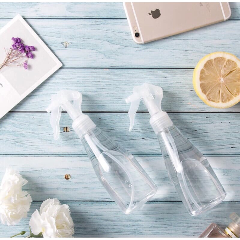 Bình Xịt Nhựa Trong Suốt 200ml