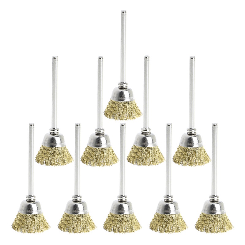 Set 10 Cọ Dây Đồng 18mm Cho Máy Mài