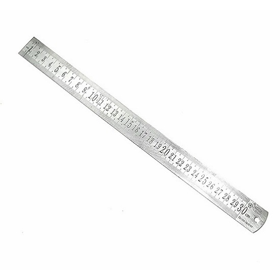 Thước Lá Thép Lỗ Ban Dãy Đo Hệ 30cm Chuyên Dùng Trong Sửa Chữa Công Nghiệp Cơ Khí Dân Dụng
