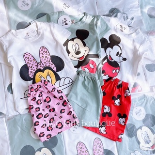 Bộ cộc tay mickey cho bé