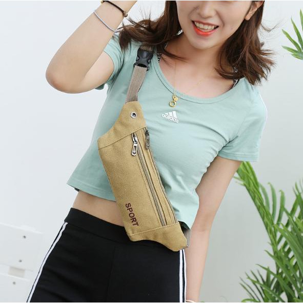 Túi Unisex đeo chéo , đeo hông thời trang YP - 11