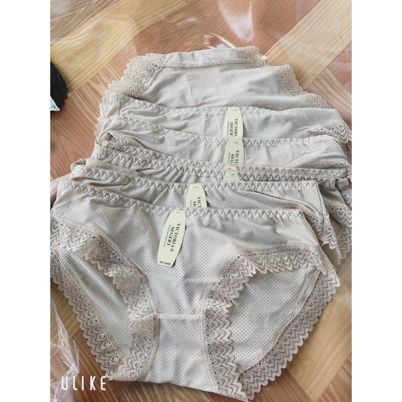 Quần lót Nữ Su Lạnh Thông hơi viền ren 5866