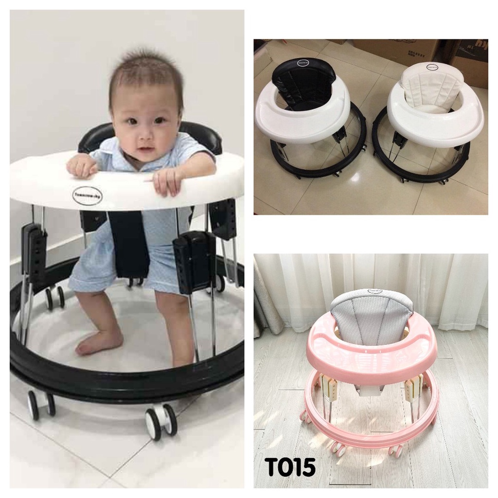 Xe tròn tập đi, xe tập đi cho bé THAY ĐỔI ĐỘ CAO - HÀNG CHÍNH HÃNG ( bảo hành 12 tháng)