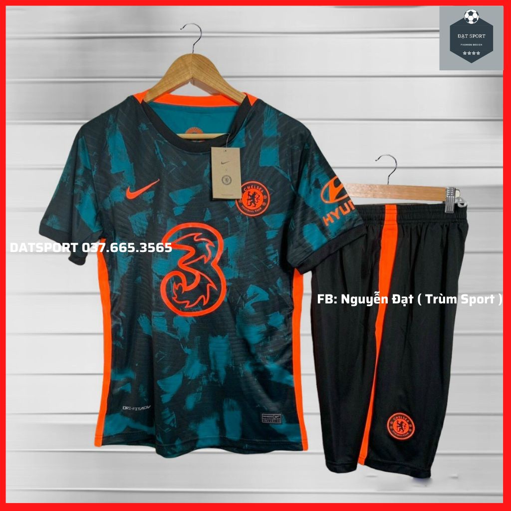 Bộ Áo Đấu Chelsea, Set CLB CHELSEA 2022/23 . Hàng SPF THAILAN - chuẩn thi đấu. CAM KẾT 100% Y HÌNH