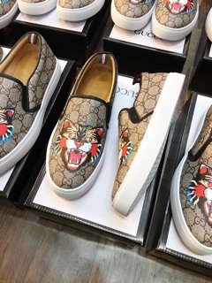 Slipon gucci mặt hổ fullbox