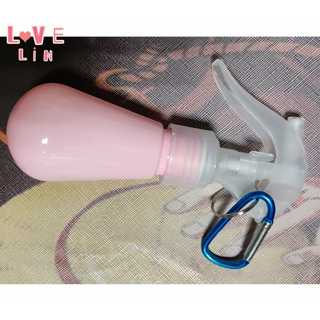 Bình Xịt Cồn 60Ml Hình Tròn Đeo Vai Tiện Dụng