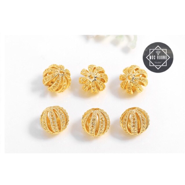 KHO SỈ  Charm bi đính đá 12mm - Hàng loại 1 cực đẹp PL502