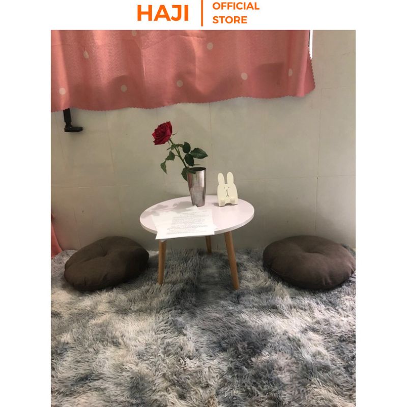 Đệm ngồi bệt HAJI cao cấp không xù lông màu sắc trẻ trung hiện đại (nhiều màu lựa chọn) D13