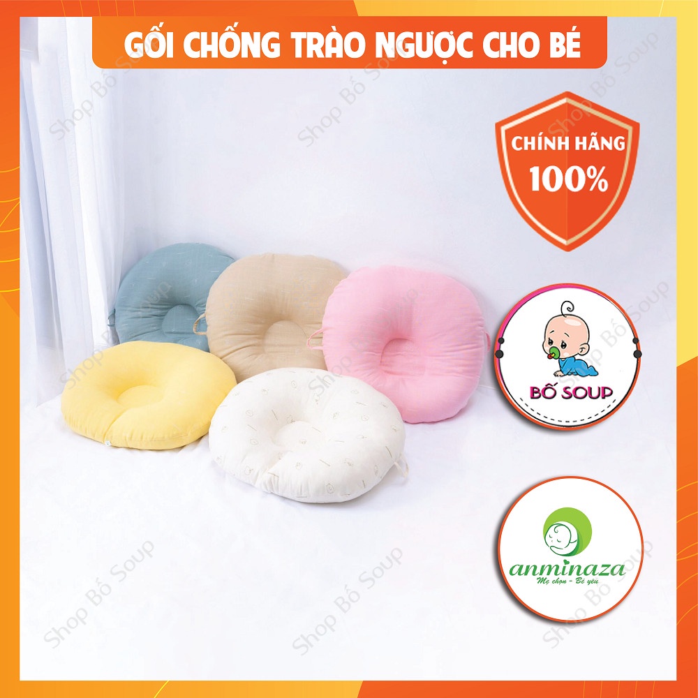 Gối chống trào ngược cho bé, chống nôn trớ Anminaza