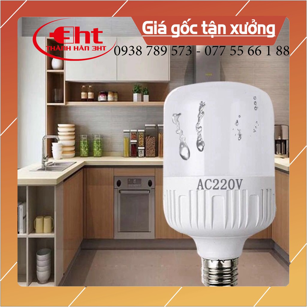 Bóng đèn Led trụ 5W-10W-15W-20W-30W-40W siêu sáng, tiết kiệm điện  E27 -3HT | BigBuy360 - bigbuy360.vn