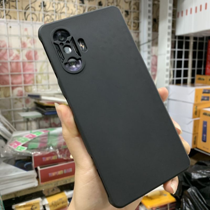 Ốp lưng Xiaomi Redmi k40 gaming dẻo màu có bảo vệ camera