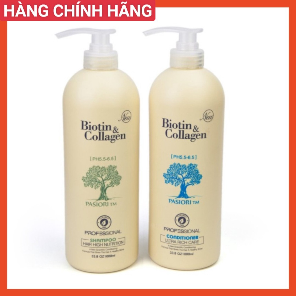 [ Hàng chính hãng ] Cặp Dầu Gội Xả Biotin Collagen 1000mlx2 | BigBuy360 - bigbuy360.vn