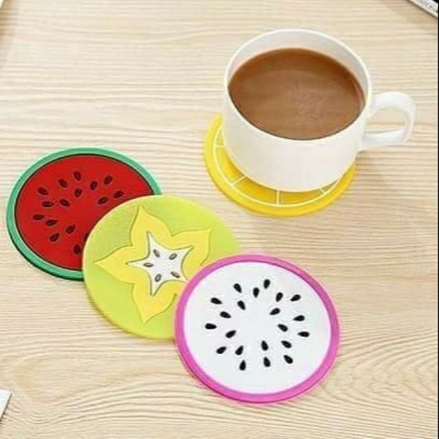 Miếng lót ly hình trái cây