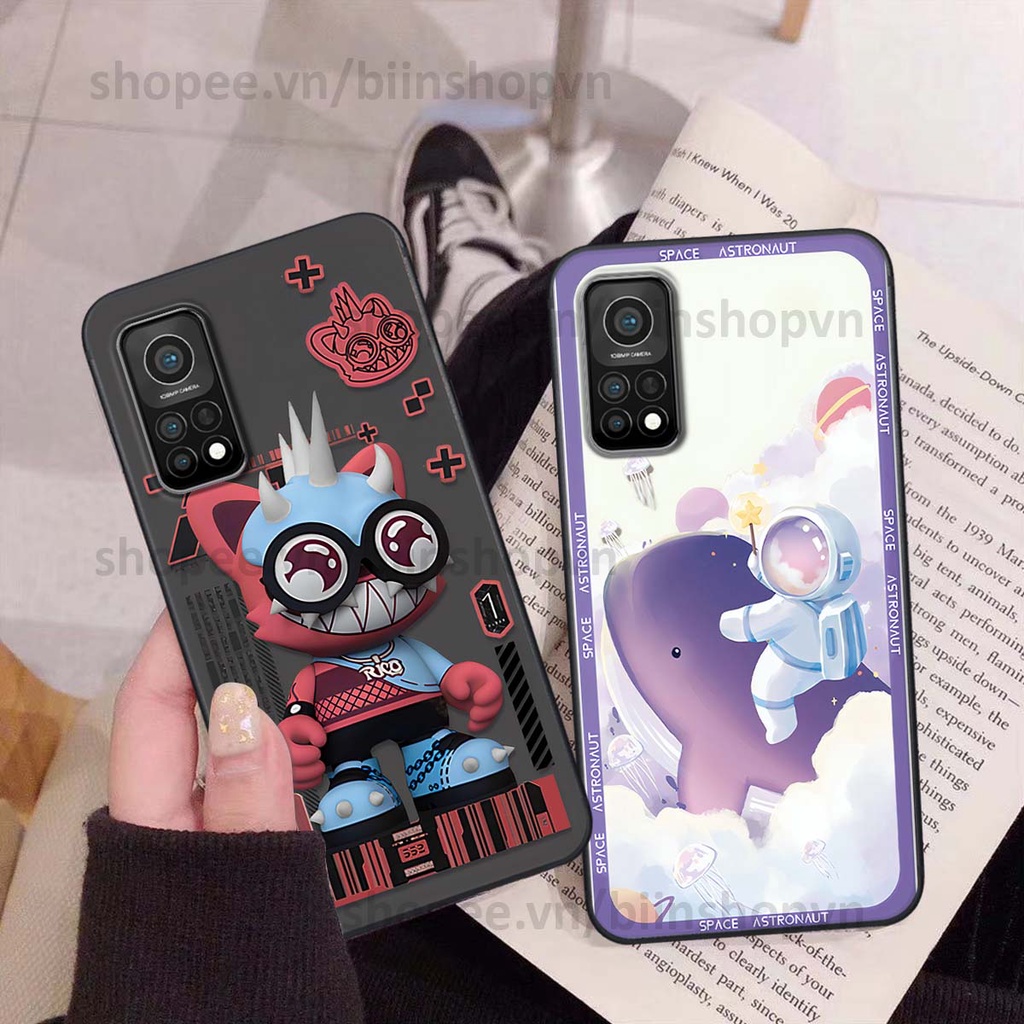 Ốp Xiaomi Mi 10T Pro phi hành gia vũ trụ space.x siêu đẹp, thời trang