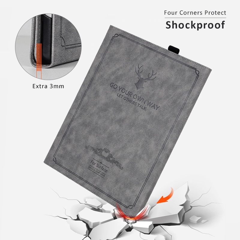 Bao Da Máy Tính Bảng Cứng Bảo Vệ Cho microsoft surface go1 2 3 pro8 pro9 pro4 5 6 7 8