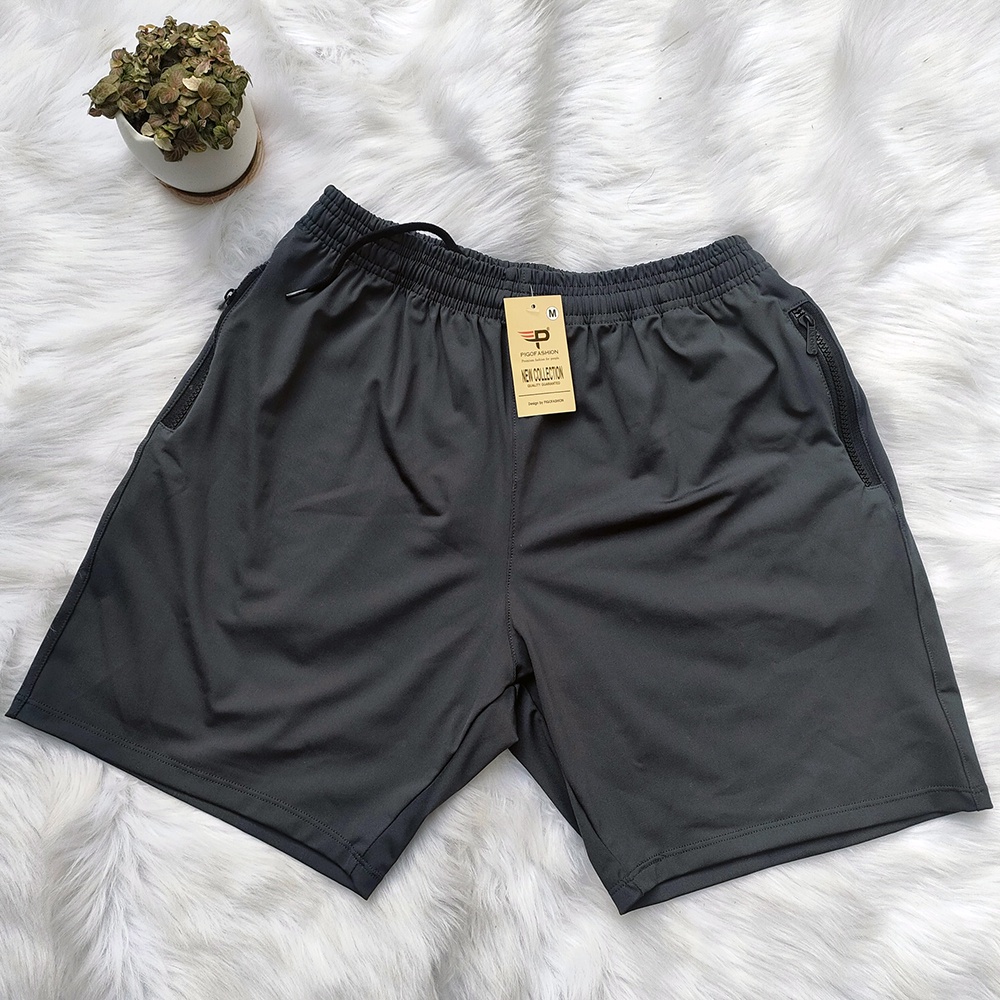 Quần short nam túi khóa kéo - quần đùi nam