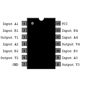 Linh Kiện 74LS32 Quad 2-input OR Gate DIP14