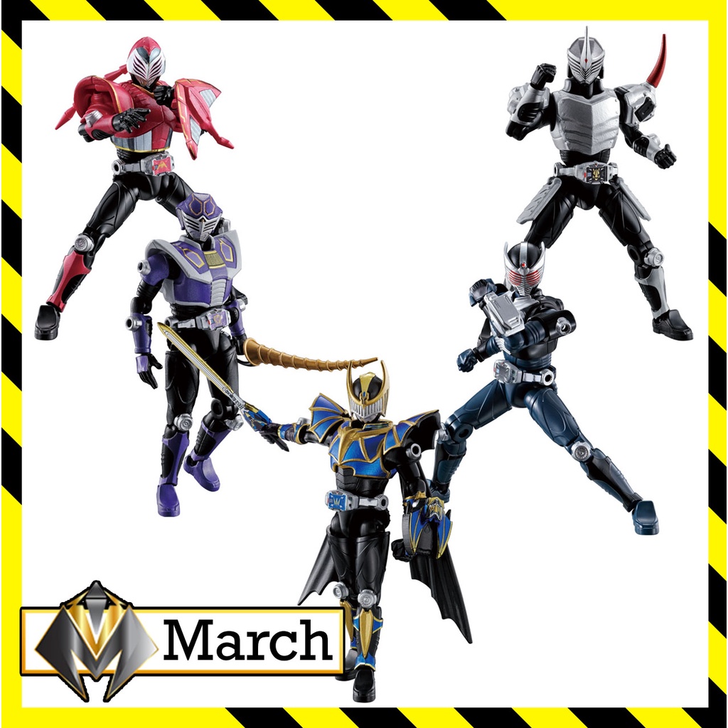 Mô hình SODO Kamen Rider Knight Survive, Ryuki Blank, Ouja, Raia, Gai