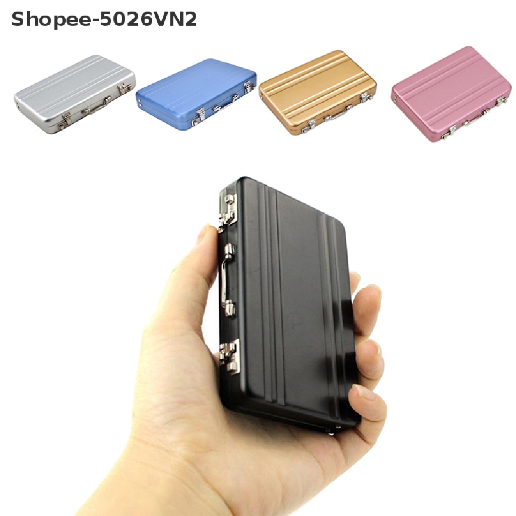 Túi Đựng Thẻ / Tiền / Danh Thiếp MINI Có Mật Khẩu Kiểu Dáng Dễ Thương
