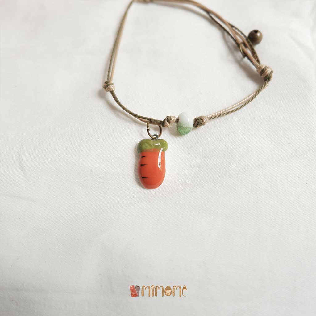 Vòng gốm cà rốt