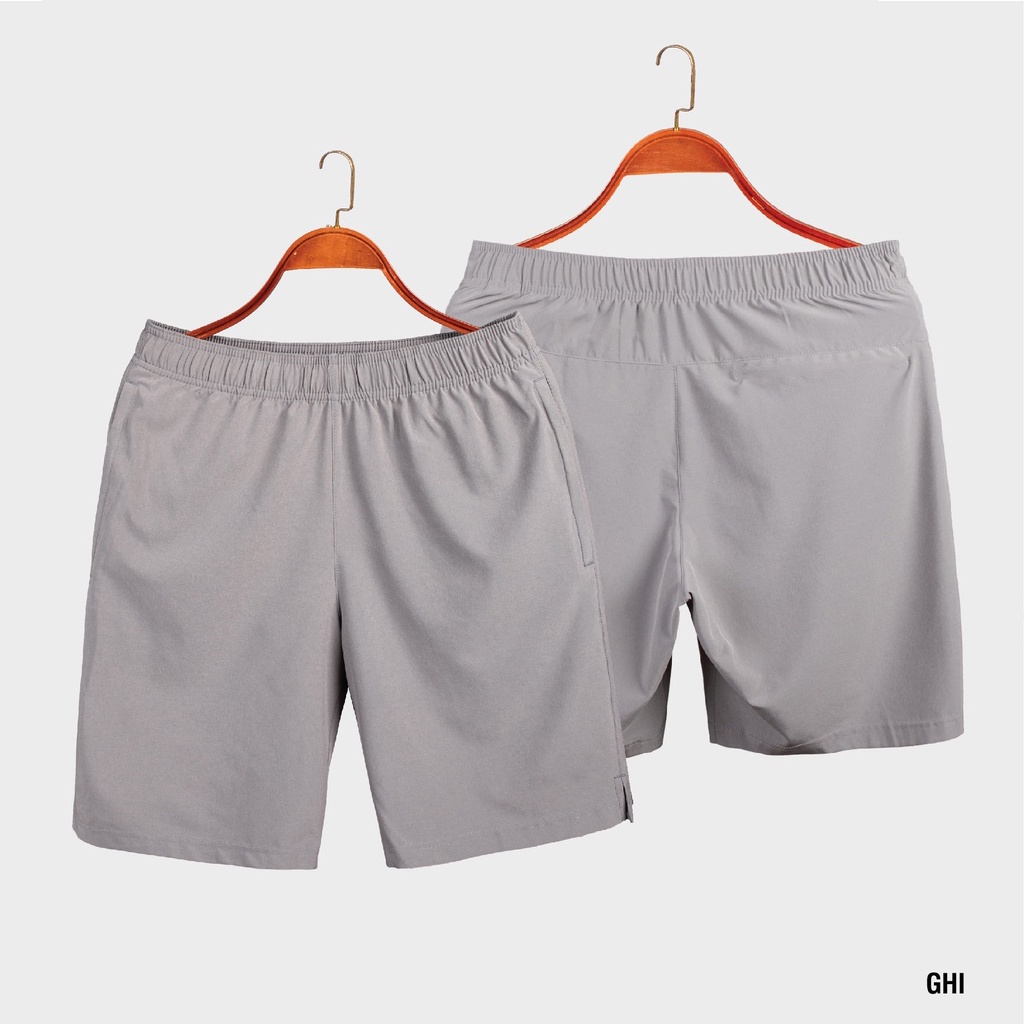 Quần Short Đùi Nam Vicenzo Vải Co Giãn Có Khóa Túi Kéo Đựng Ví Điện Thoại Tiện Lợi, Quần Đùi Sooc Thể Thao Nam Cao Cấp