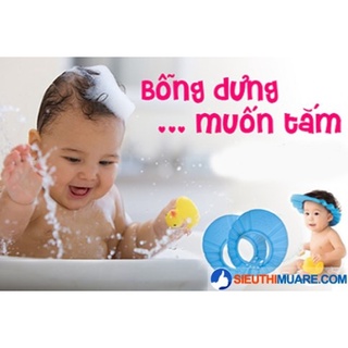 Mũ Chắn Nước Gội Đầu Cho Bé