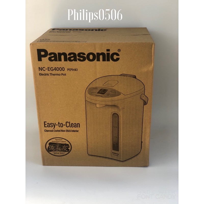 Bình Thủy Điện Panasonic EG4000-4L-Made In Thái Lan