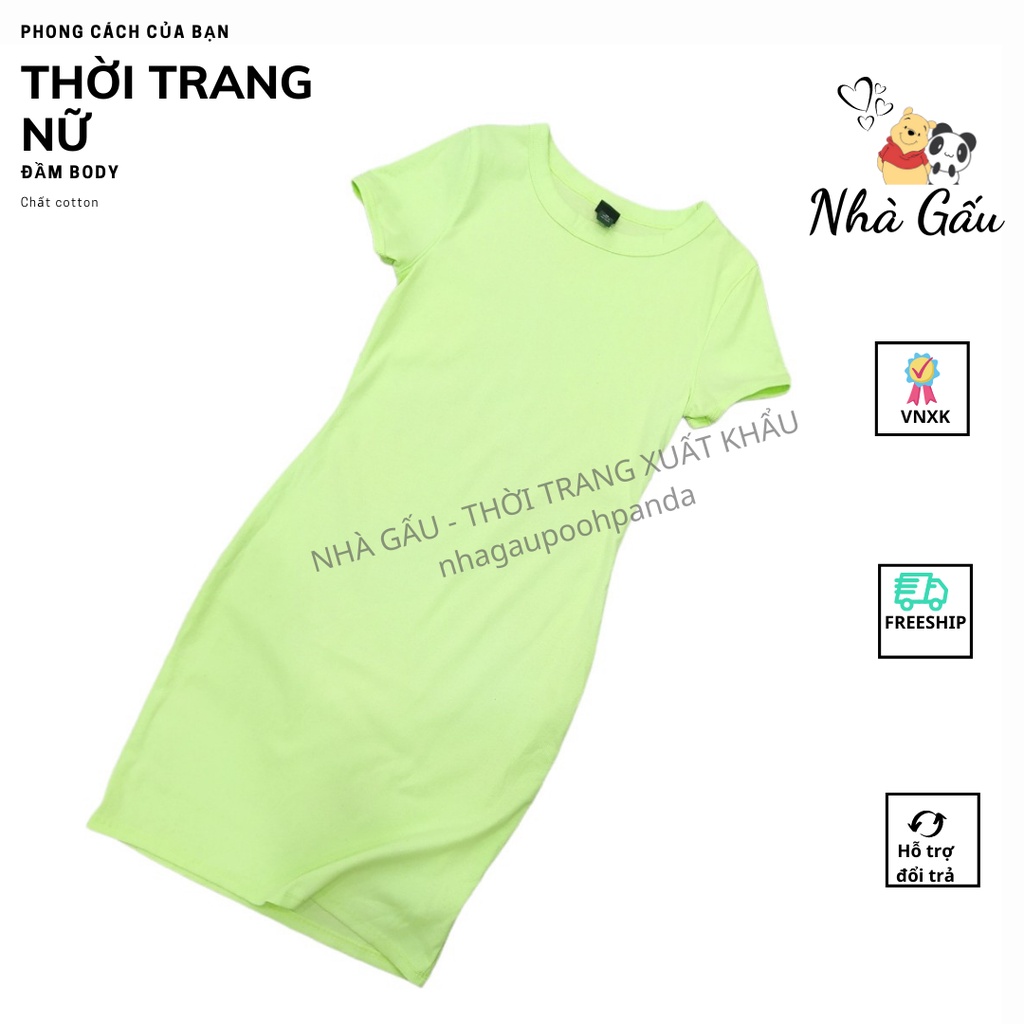 Đầm body nữ hàng đẹp thun gấn Wilde Fable màu xanh