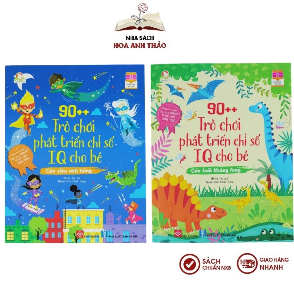 Sách - 90++ trò chơi phát triển chỉ số IQ cho bé