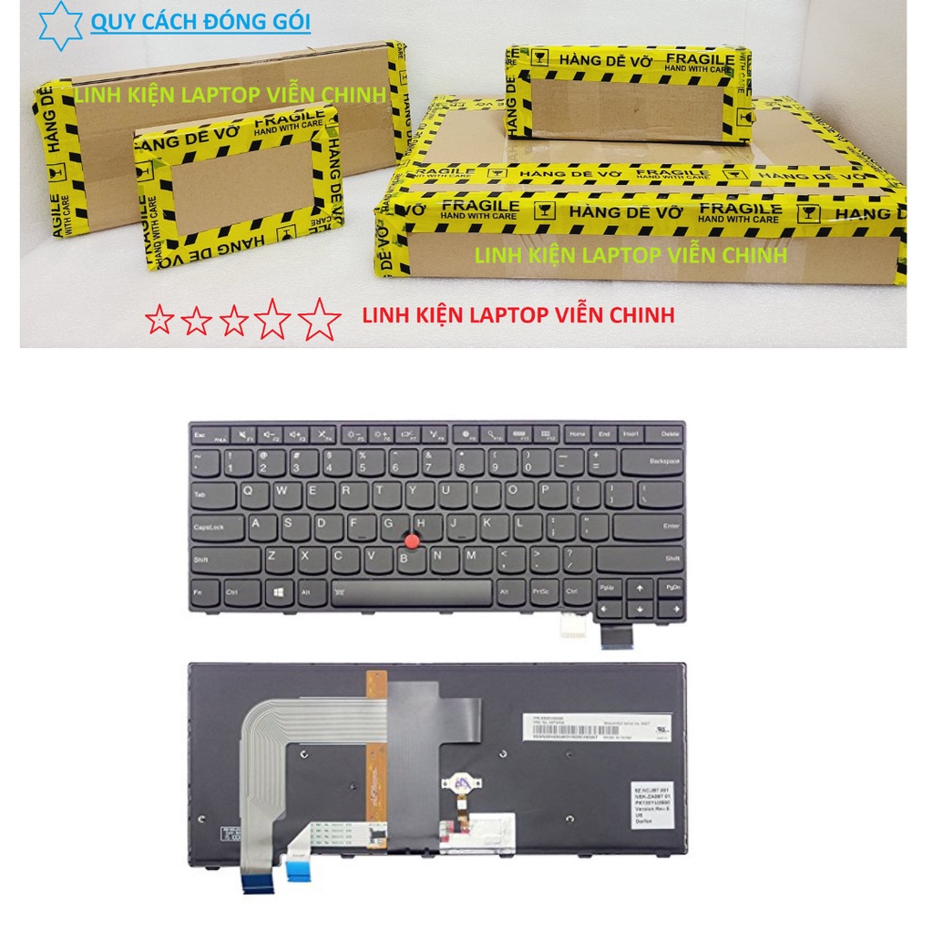 Bàn phím laptop Lenovo ThinkPad T460p T460s T470S T470P – T460s