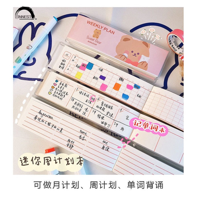 Sổ Tay Mini Có Bìa Chống Thấm Nước Tiện Dụng