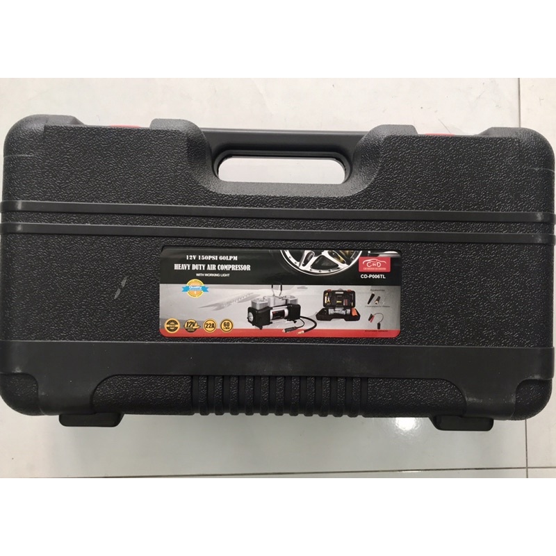 Bơm hơi ô tô mini mạnh mẽ - công suất lớn - 2 piston